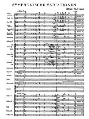 Badings, Henk: Symphonische Variationen
