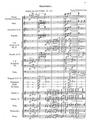 Bendix, Victor: Symphony No.1 Op. 16 “Ascension”