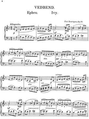 Henriques, Fini: Nordiske Profiler. 20 Klaverstykker op. 38 for piano solo