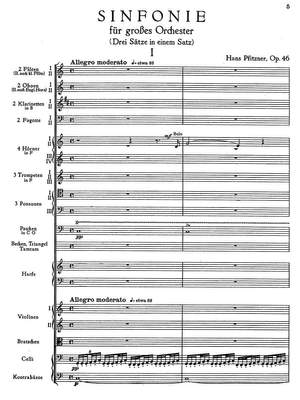 Pfitzner, Hans: Symphony in C-Major Op. 46