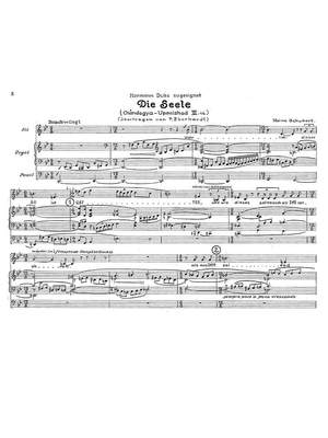 Schubert, Heinz: ‘Die Seele’ after the ‘Upanishads’ in the German adaptation by Paul Eberhardt