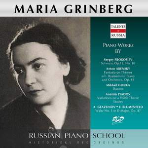 Prokofiev, Glinka & Others: Piano Works