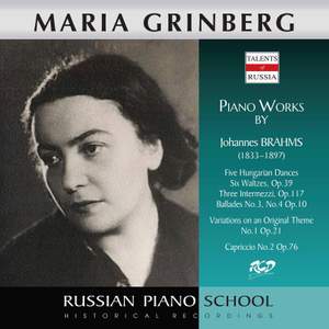 Brahms: Piano Works