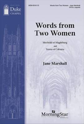 Jane Marshall: Words from Two Women