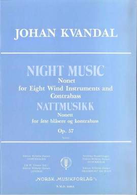 Johan Kvandal: Night Music Op. 57