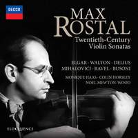 Max Rostal: 20th-Century Violin Sonatas