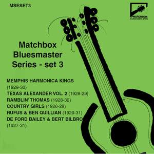 Matchbox Bluesmaster Series, Set 3: Country Blues & Harmonica Kings 1927-31