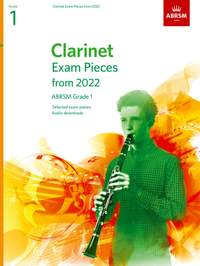 ABRSM: Clarinet Exam Pieces from 2022, ABRSM Grade 1
