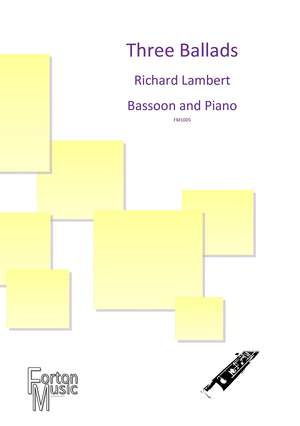 Richard Lambert: Three Ballads Op. 63a