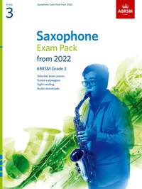ABRSM: Saxophone Exam Pack from 2022, ABRSM Grade 3