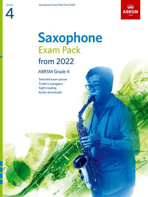 ABRSM: Saxophone Exam Pack from 2022, ABRSM Grade 4
