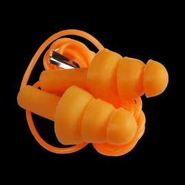 Gm Silicone Tree Earplugs With Retainer (2 Pairs)