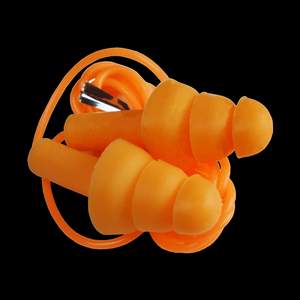Gm Silicone Tree Earplugs With Retainer (2 Pairs)