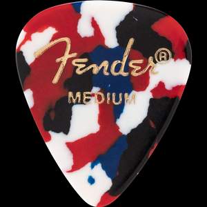 Fender 351 Classic Medium Confetti Pick X 12