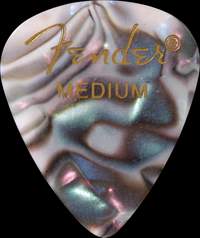 Fender 351 Premium Medium Abalone Pick X 12