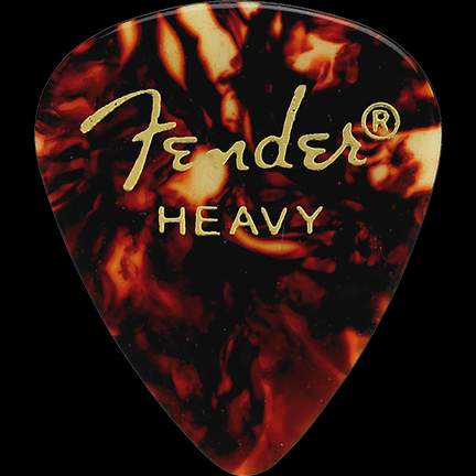 Fender 351 Classic Heavy Shell Pick X 12