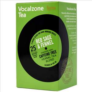 Vocalzone Tea - Red Sage And Fennell