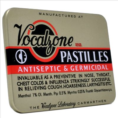 Vocalzone Tin - Gold