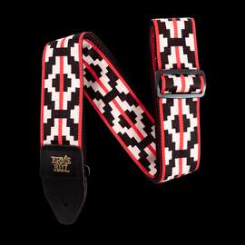 Ernie Ball Strap Jacquard Ristra Red