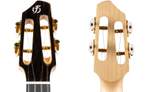 A10 All Solid Tenor Ukulele - Quilted Maple Blue Product Image