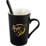 Mug - Black with Gold Logo Product Image