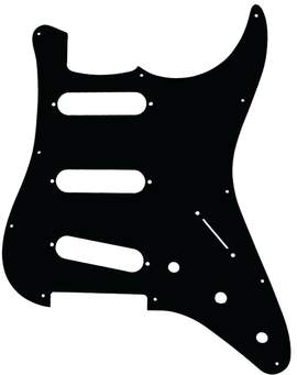 Gmip Sc Sss 1 Ply Pickguard Black