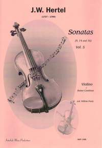 J. W. Hertel: Sonatas Vol. 5