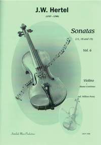 J. W. Hertel: Sonatas Vol. 6