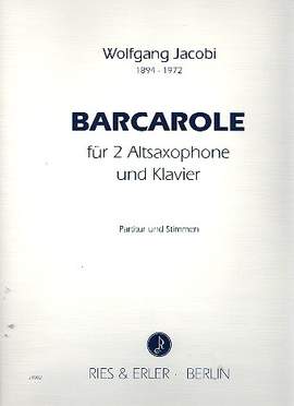 Wolfgang Jacobi: Barcarole