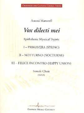 Antoni Martorell Miralles: Vox Dilecti Mei