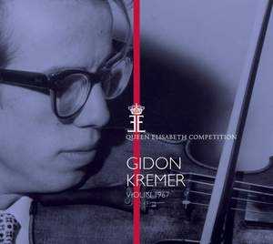 Gidon Kremer - Queen Elisabeth Competition, Violin 1967