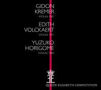 Queen Elisabeth Competition - Kremer, Volckaert, Horigome