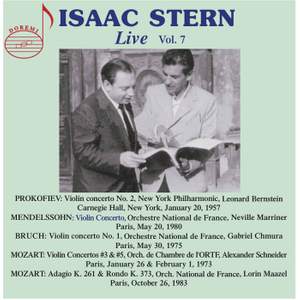 Isaac Stern Live, Vol. 7