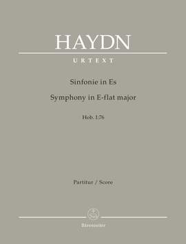 Haydn, Joseph: Symphony No. 76 in E flat major, Hob. I:76