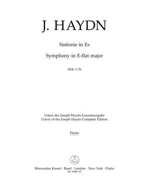 Haydn, Joseph: Symphony No. 76 in E flat major, Hob. I:76