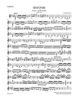 Haydn, Joseph: Symphony No. 76 in E flat major, Hob. I:76