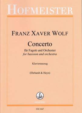 Wolf, F X: Concerto für Fagott und Orchester