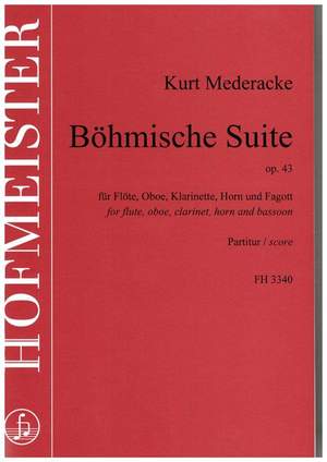 Mederacke, K: Böhmische Suite op. 43