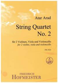Arad, A: String Quartet No. 2