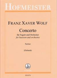 Wolf, F X: Concerto for Bassoon and Orchestra