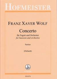 Wolf, F X: Concerto for Bassoon and Orchestra