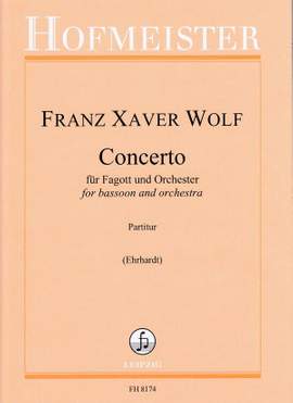 Wolf, F X: Concerto für Fagott und Orchester