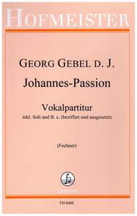 Gebel, G d J: Johannes-Passion