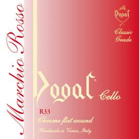 Dogal Red Label Cello String Set 1/4