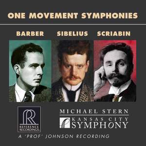 Barber, Sibelius & Scriabin: One Movement Symphonies