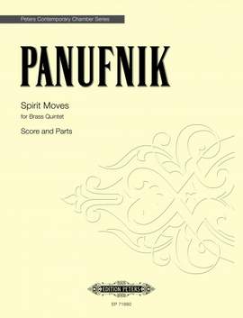 Panufnik, Roxanna: Spirit Moves (Brass Quintet score/parts)