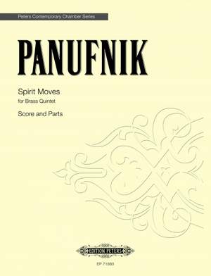 Panufnik, Roxanna: Spirit Moves (Brass Quintet score/parts)