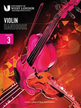 LCME Violin Handbook 2021: Grade 3
