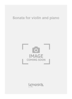 Robert Simpson: Sonata for violin and piano