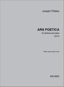 Joseph Phibbs: Ars Poetica